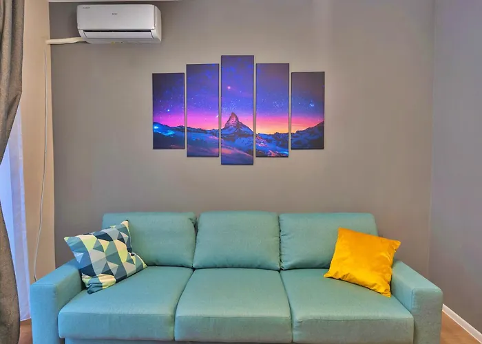 アパート The Heart Of Just Steps Away From Vitoshka *